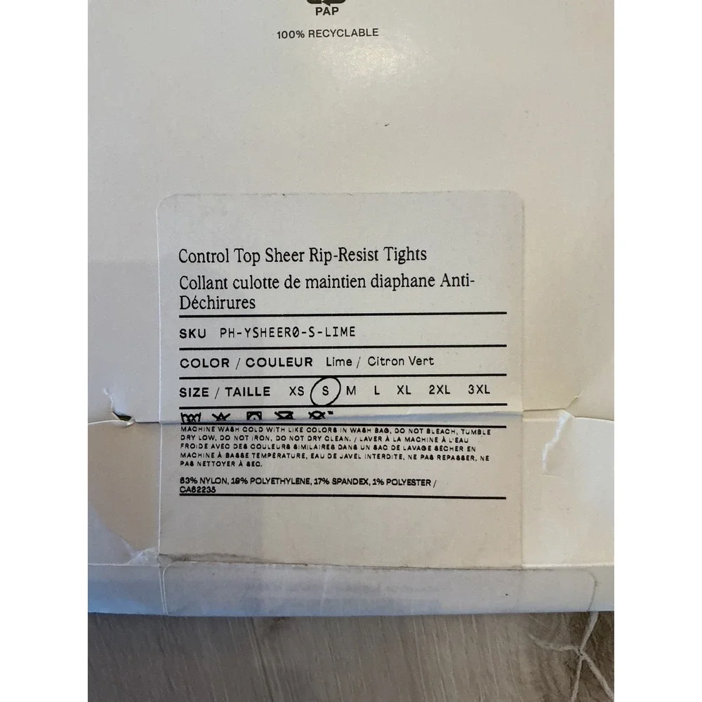 Sheertex control top